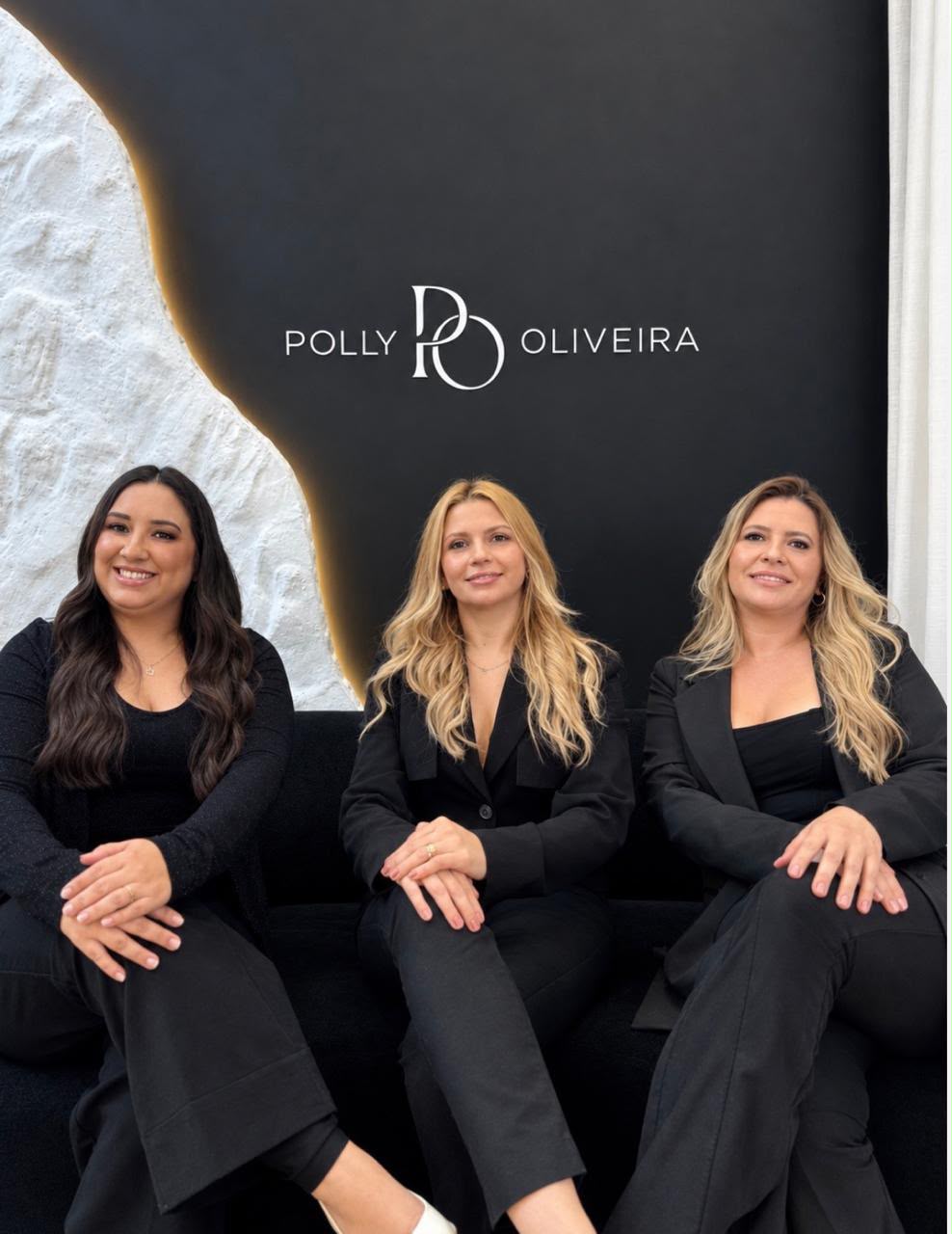 Equipe do salão reunida